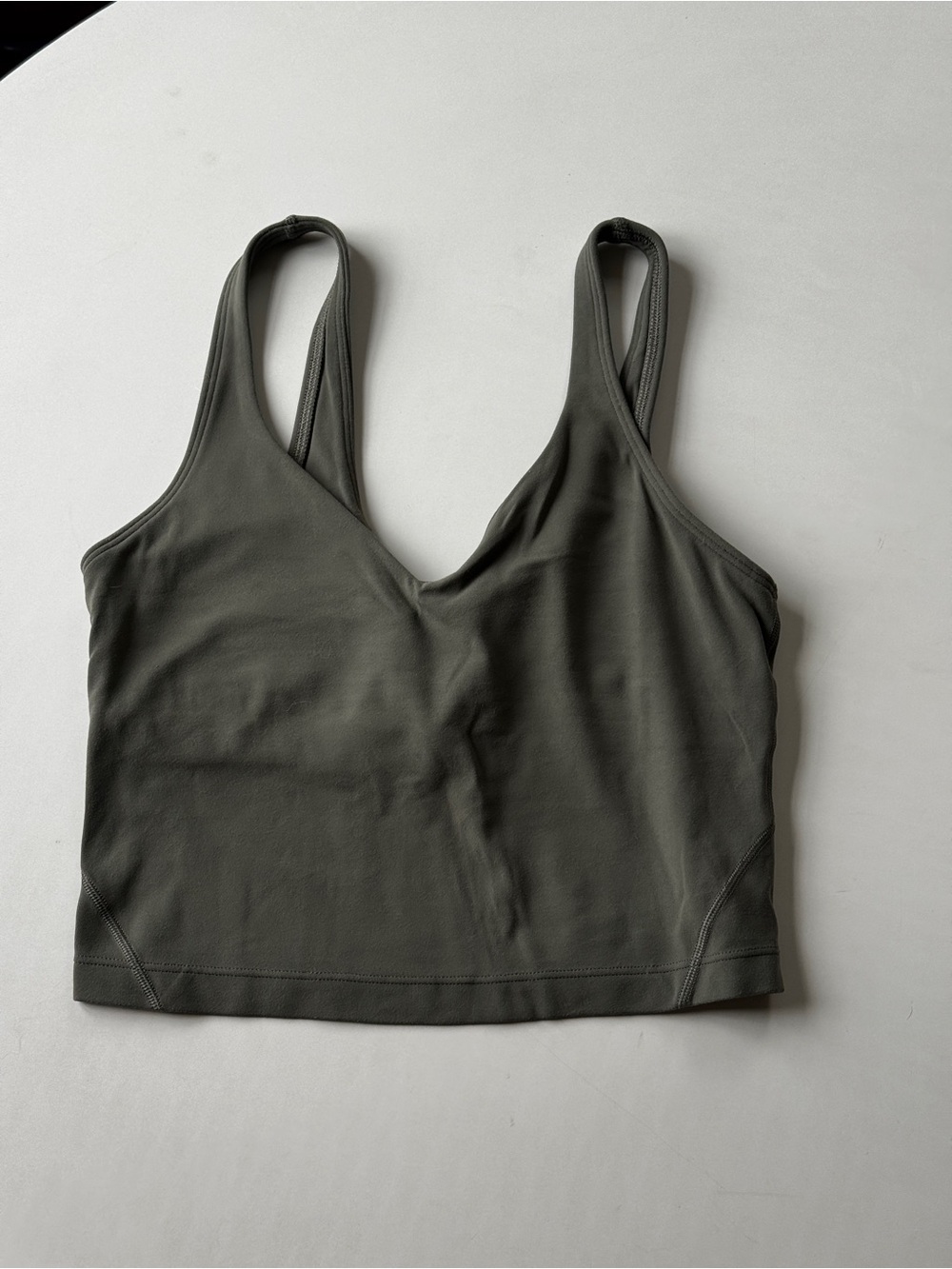 Lululemon Align Tank size 4, sage grey